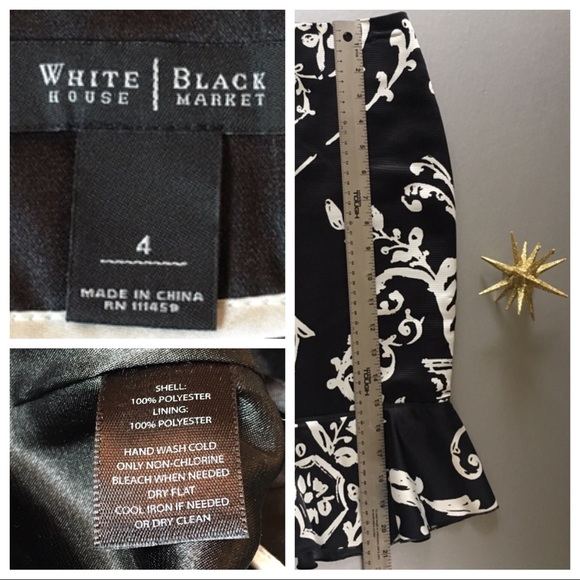 White House Black Market Skirt 4 EUC - Picture 7 of 14